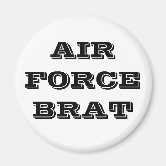 Magnet Air Force Brat (Voorkant)