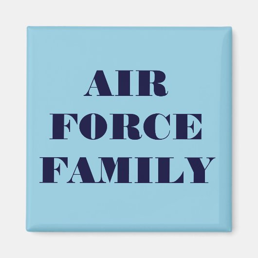 Magnet Air Force Family (Voorkant)