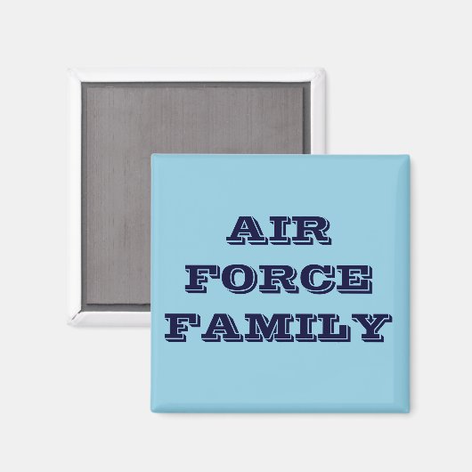 Magnet Air Force Family (Voorkant / Achterkant)
