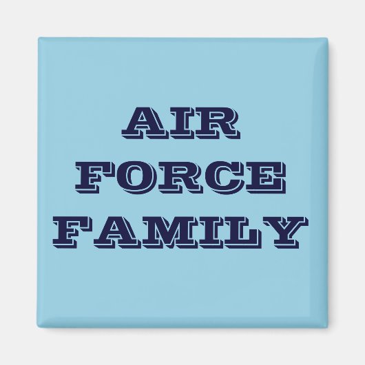 Magnet Air Force Family (Voorkant)