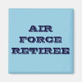 Magnet Air Force Retiree (Voorkant)