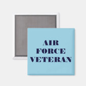 Magnet Air Force Veteran (Voorkant / Achterkant)