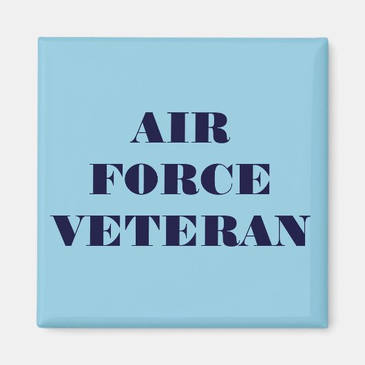 Magnet Air Force Veteran (Voorkant)