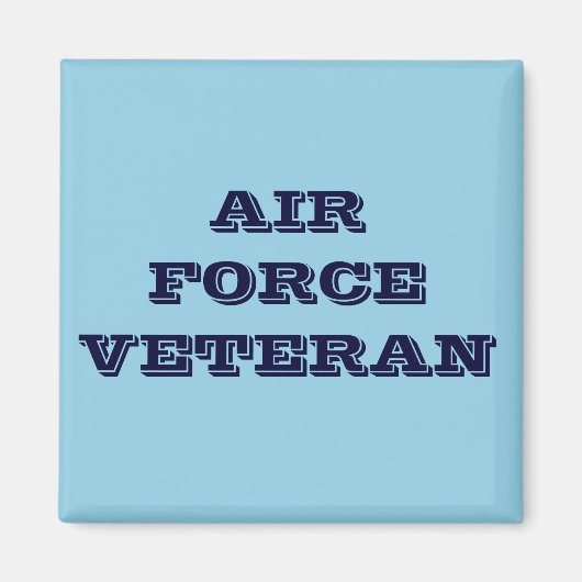Magnet Air Force Veteran (Voorkant)