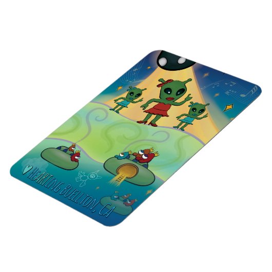 Magnet - Alien Concert Magneet (Linkerzijde)