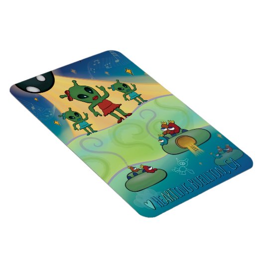 Magnet - Alien Concert Magneet (Rechterzijde)