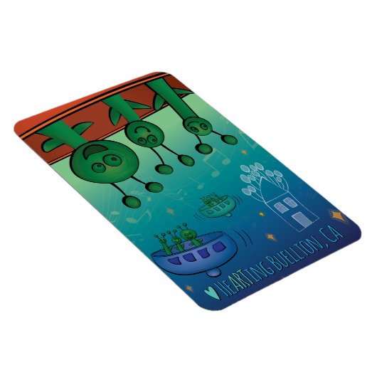 Magnet - Alien Concert Magneet (Rechterzijde)