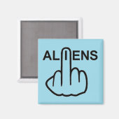Magnet Aliens Flip (Voorkant / Achterkant)