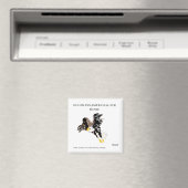 Magnet : AMERIKAANSE BALD ELLE (Insitu (Vaatwasser))