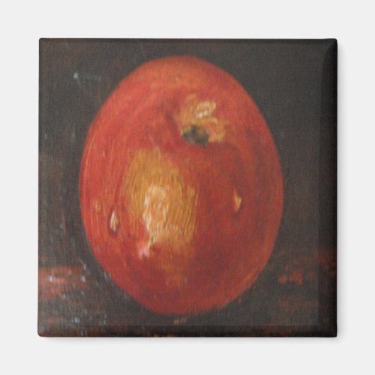 Magnet Ann Hayes schilderend Apple (Voorkant)