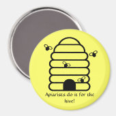 Magnet - Apiaristen doen het voor de korf! (Voorkant / Achterkant)