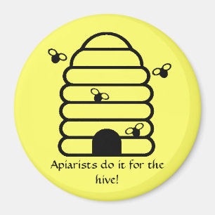 Magnet - Apiaristen doen het voor de korf!