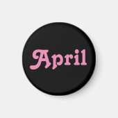 Magnet April (Voorkant)