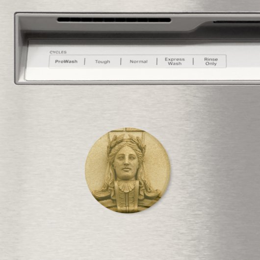 Magnet - Architectuurgegevens - Hoofd Vrouw (Insitu (Vaatwasser))