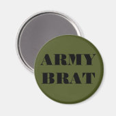 Magnet Army Brat (Voorkant / Achterkant)