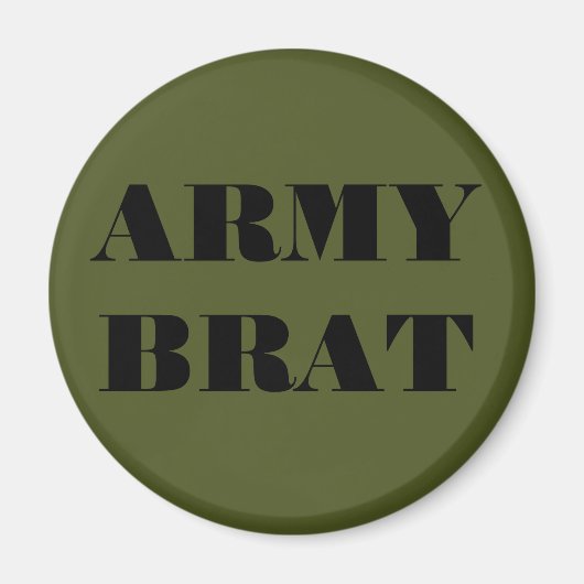 Magnet Army Brat (Voorkant)