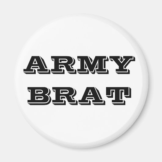 Magnet Army Brat (Voorkant)