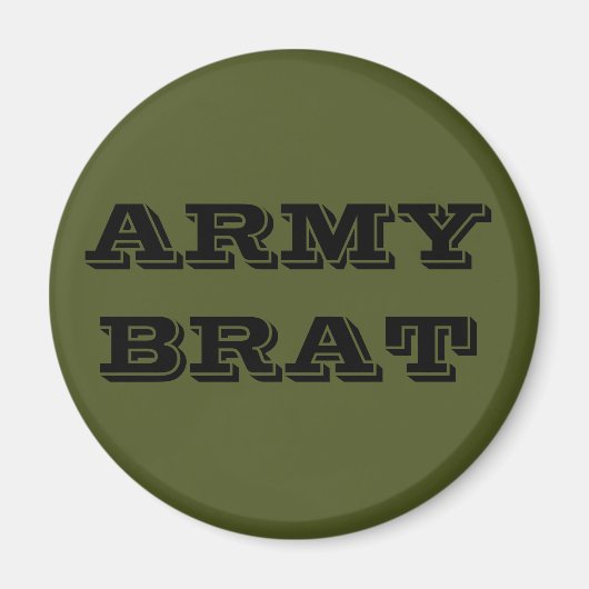 Magnet Army Brat (Voorkant)