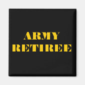 Magnet Army Retiree (Voorkant)