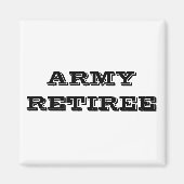 Magnet Army Retiree (Voorkant)