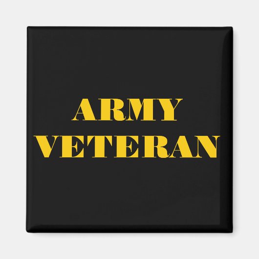 Magnet Army Veteran (Voorkant)