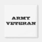 Magnet Army Veteran (Voorkant)