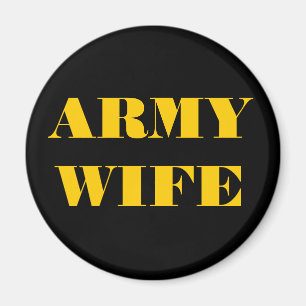 Magnet Army Wife