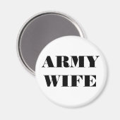 Magnet Army Wife (Voorkant / Achterkant)