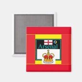 Magnet Arsenal 18 Arya Bàhram (Voorkant / Achterkant)