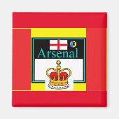 Magnet Arsenal 18 Arya Bàhram (Voorkant)