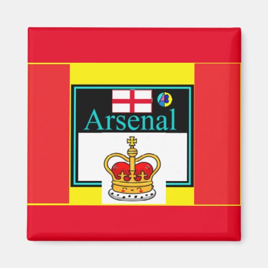 Magnet Arsenal 18 Arya Bàhram (Voorkant)