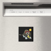 Magnet Baby Basset Hound Summer Time (Insitu (Vaatwasser))