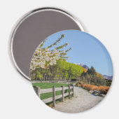 Magnet - backdrop of Walter's peak (Voorkant / Achterkant)