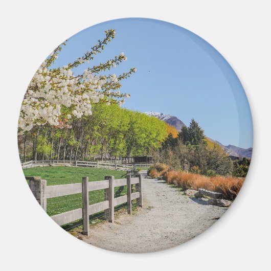 Magnet - backdrop of Walter's peak (Voorkant)