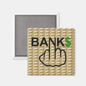 Magnet Banks Corrupt (Voorkant / Achterkant)