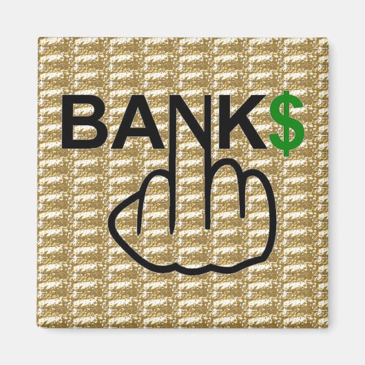 Magnet Banks Corrupt (Voorkant)
