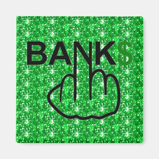 Magnet Banks Corrupt (Voorkant)
