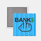 Magnet Banks Corrupt (Voorkant / Achterkant)
