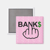 Magnet Banks Corrupt (Voorkant / Achterkant)