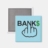 Magnet Banks Corrupt (Voorkant / Achterkant)