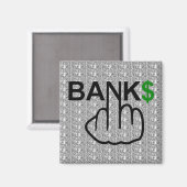 Magnet Banks Corrupt (Voorkant / Achterkant)