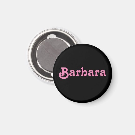 Magnet Barbara (Voorkant / Achterkant)