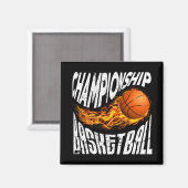 Magnet-Basketball Magneet (Voorkant / Achterkant)