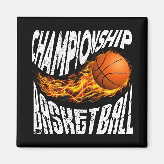 Magnet-Basketball Magneet (Voorkant)