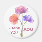 Magnet bedankt mam (Voorkant)