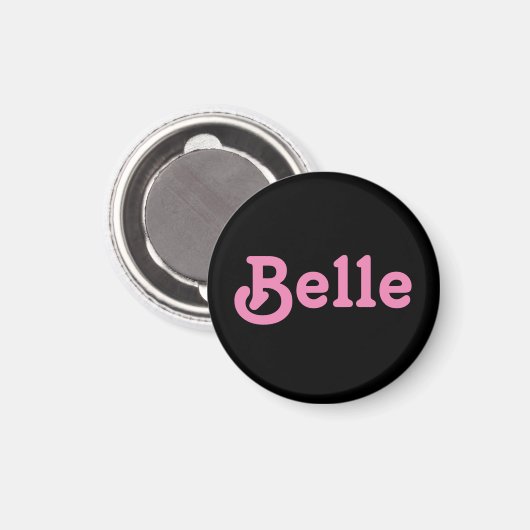 Magnet Belle (Voorkant / Achterkant)