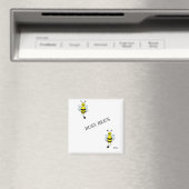 Magnet: Bezige bijen Magneet (Insitu (Vaatwasser))