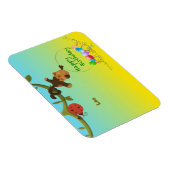 Magnet Birthday - Speelse Apenthema Magneet (Rechterzijde)