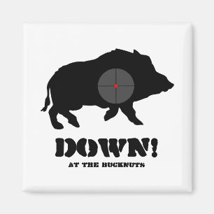 Magnet - Black Hog Down, bij de Bucknuts