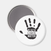 Magnet Black Lives Matter (Voorkant / Achterkant)